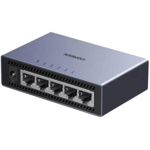 Комутатор UGREEN LAN 5 Ports 1000 Mbps Ethernet Switch (55466)