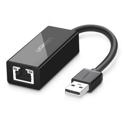 Мережевий адаптер Ugreen USB-C to RJ45 Gigabit adapter Grey (US236)