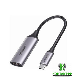Мережевий адаптер UGREEN CM297 USB-C to HDMI Gray (70444)