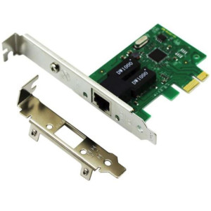 Мережева карта PCI Express LAN Gigabit Ethernet+Low Profile