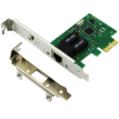 Мережева карта PCI Express LAN Gigabit Ethernet+Low Profile