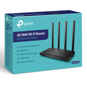 Бездротовий маршрутизатор (роутер) Wi-Fi TP-LINK AC1900 Archer C80