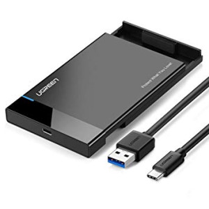 Зовнішня кишеня 2.5 SATA Ugreen HDD Type-C to USB 3.1