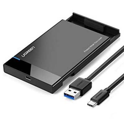 Зовнішня кишеня 2.5 SATA Ugreen HDD Type-C to USB 3.1