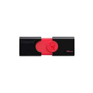 USB флешка Kingston DataTraveler 106 16Gb USB 3.1 Black/Red