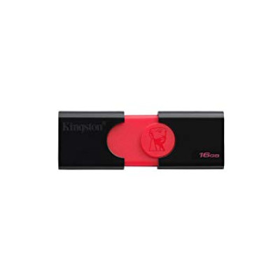 USB флешка Kingston DataTraveler 106 16Gb USB 3.1 Black/Red