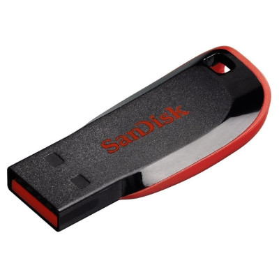 USB флешка SanDisk Cruzer Blade 16GB USB 2.0 Black (SDCZ50-016G-B35)