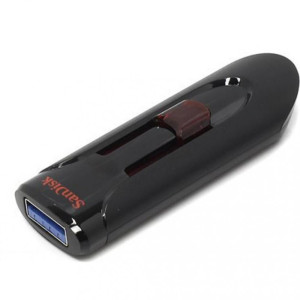 USB флешка SanDisk Cruzer Glide 32GB USB 3.0 Black (SDCZ600-032G-G35)