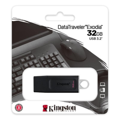 Kingston DataTraveler Exodia 32GB USB 3.2 Gen 1 Black/White (DTX/32GB)