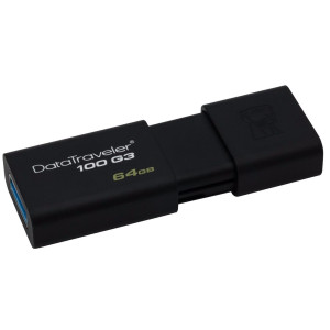 USB флешка KINGSTON DT100 G3 64GB USB 3.0 Black