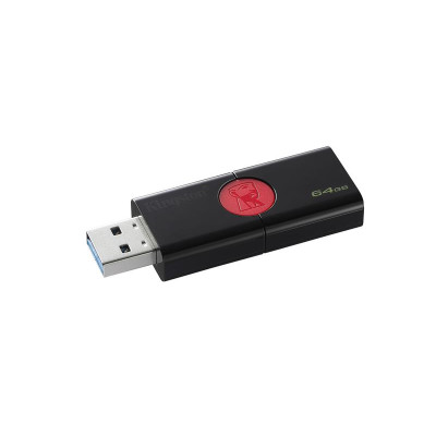 USB флешка Kingston DataTraveler 106 64GB USB 3.1 Black/red