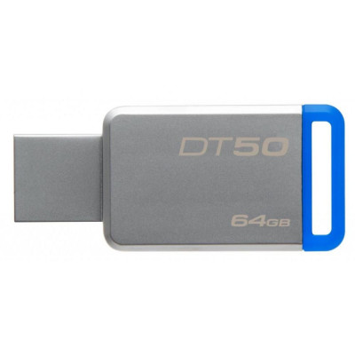 USB флешка Kingston DataTraveler 50 64GB 3.1/ 3.0 Blue