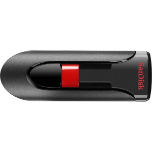 USB флешка SanDisk Cruzer Glide 64GB USB 2.0 Black (SDCZ60-064G-B35)