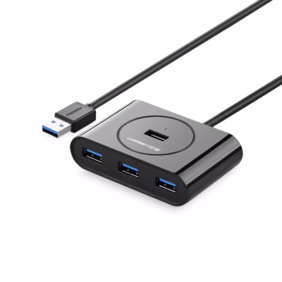 Хаб USB 3.0 Ugreen 50263 CR113 0.25cm