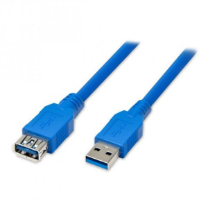 USB Подовжувач 3.0 Тип A AM/AF 1.8м ATcom Blue
