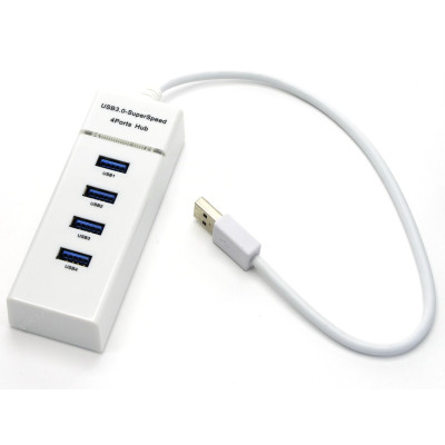 USB HUB 3.0 4-port model: 303 White