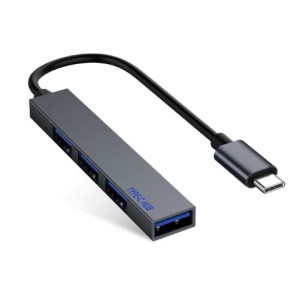 USB Hub Type-C to USB x4 2.0 Gray