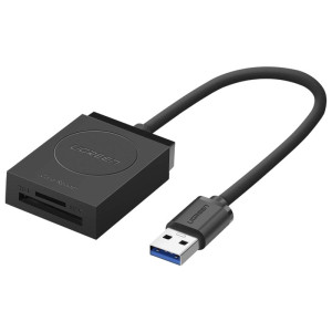 Кардрідер 2в1 SD, MicroSD USB 3.0 Ugreen CR127 20250