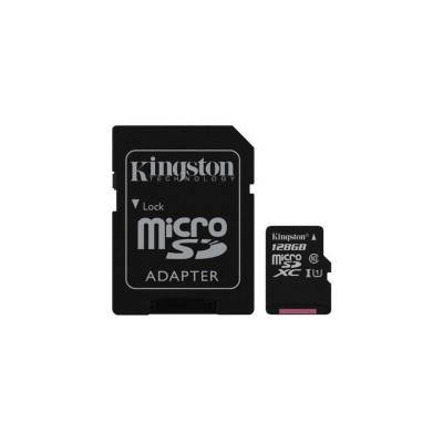 Kingston microSDXC 128GB Canvas Select Class 10 UHS-I U1