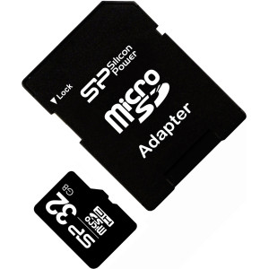 Silicon Power MicroSDHC 32 GB Class 10 + SD adapter