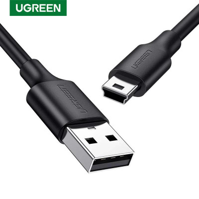 Кабель UGreen US132 Mini USB, 0.5м 10354 Black