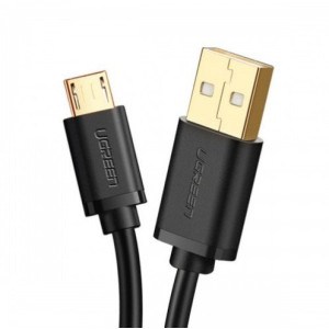 Кабель UGreen US125 microUSB 1м 10836 Black