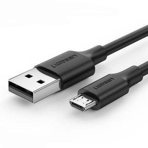 Кабель UGreen US289 microUSB 1.5м 60137 Black