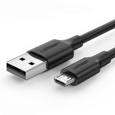 Кабель UGreen US289 microUSB 1.5м 60137 Black