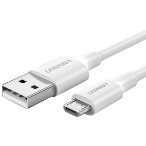 Кабель UGreen US289 MicroUSB 1м 60141 White