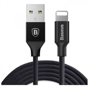 Кабель Lightning Baseus USB Cable to Lightning Yiven 1.8m Black