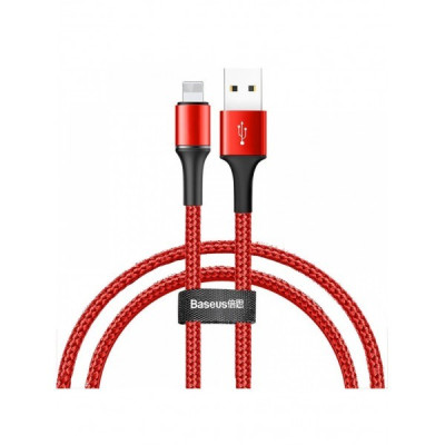 Baseus Halo Data Cable Lightning 2.4A 1M Red (CALGH-B09)