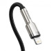 Кабель Baseus Metal Data Cable Type-C to Lightning PD 20W 2M Black (CATLJK-B01)