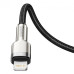Кабель Baseus Metal Data Cable Type-C to Lightning PD 20W 2M Black (CATLJK-B01)