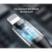 Baseus Horizontal Data Cable USB Lightning 1m (2.4A) - Black (CALSP-B01)