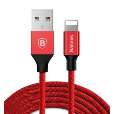 Кабель Lightning Baseus Yiven USB Cable to Lightning 1.8m Red (CALYW-A09)
