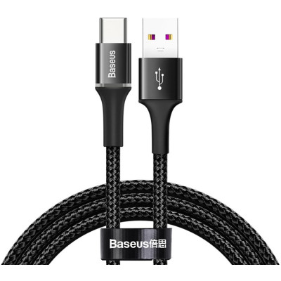 Кабель Baseus HW USB For Type-C 40W 1m Black