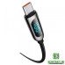 Кабель Type-C Baseus Display Fast Charging USB Type-C - Type-C Cable 100W 1m Black (CATSK-B01)