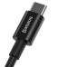 Кабель Type-C Baseus Superior Series Fast Charging 100W Type-C to Type-C PD 1m Black (CATYS-B01)