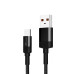 Кабель Grand-X USB Type-C 3A 1m Fast Сharge Black, FC-03