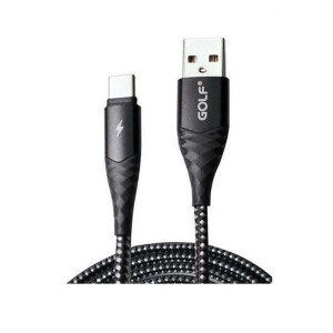 Кабель USB Type-C GOLF GC-67t 1M Black