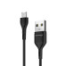 Кабель Grand-X MicroUSB 3A 1m Fast Сharge Black, PM-03