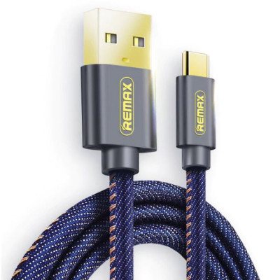 Кабель Remax Cowboy RC-096 1.8M 2.1A MicroUSB Blue
