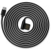Кабель Remax Rayen 075a for Type-C 1m 2,1A/1m Black