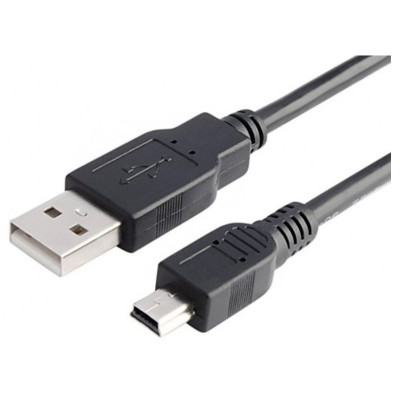 Кабель USB-Mini USB, 1.5м Black