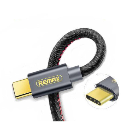 Кабель Remax Cowboy RC-096 1.2M 2.1A Type-C Black