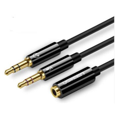 Splitter Ugreen AV140 Jack 3.5mm to 2x3.5mm 20898 Black