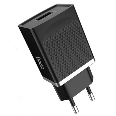 Зарядний пристрій HOCO C42A Vast Power 1USB/3A/QC3.0/18W Black