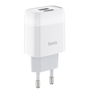 Зарядний пристрій HOCO C73A Glorious 2xUSB White