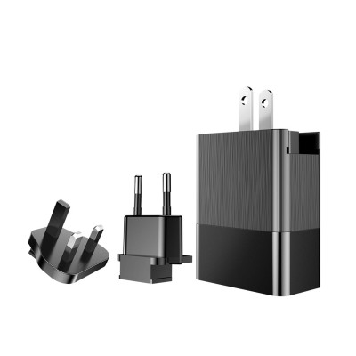Зарядний пристрій Baseus Duke Universal Travel Charger Black
