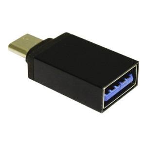 Адаптер Lapara USB Type-C male на USB 3.0 Female OTG для Xiaomi, Meizu, LG, Nexus, чорний